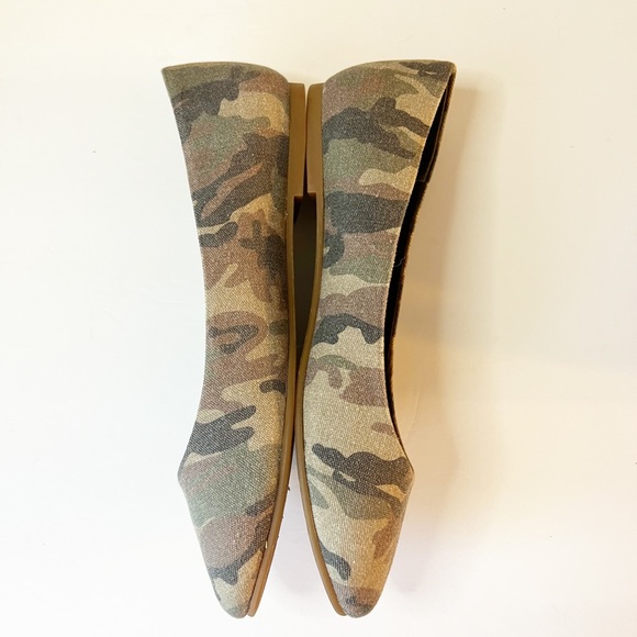 Splendid Ballerina Flats camouflage size 10 M - Picture 6 of 12